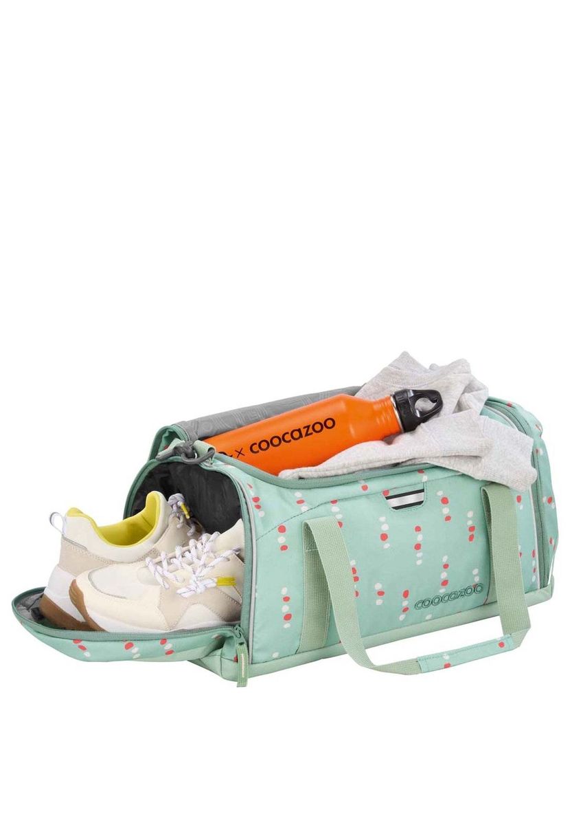 Hellgrüne Sport-Duffel Bag