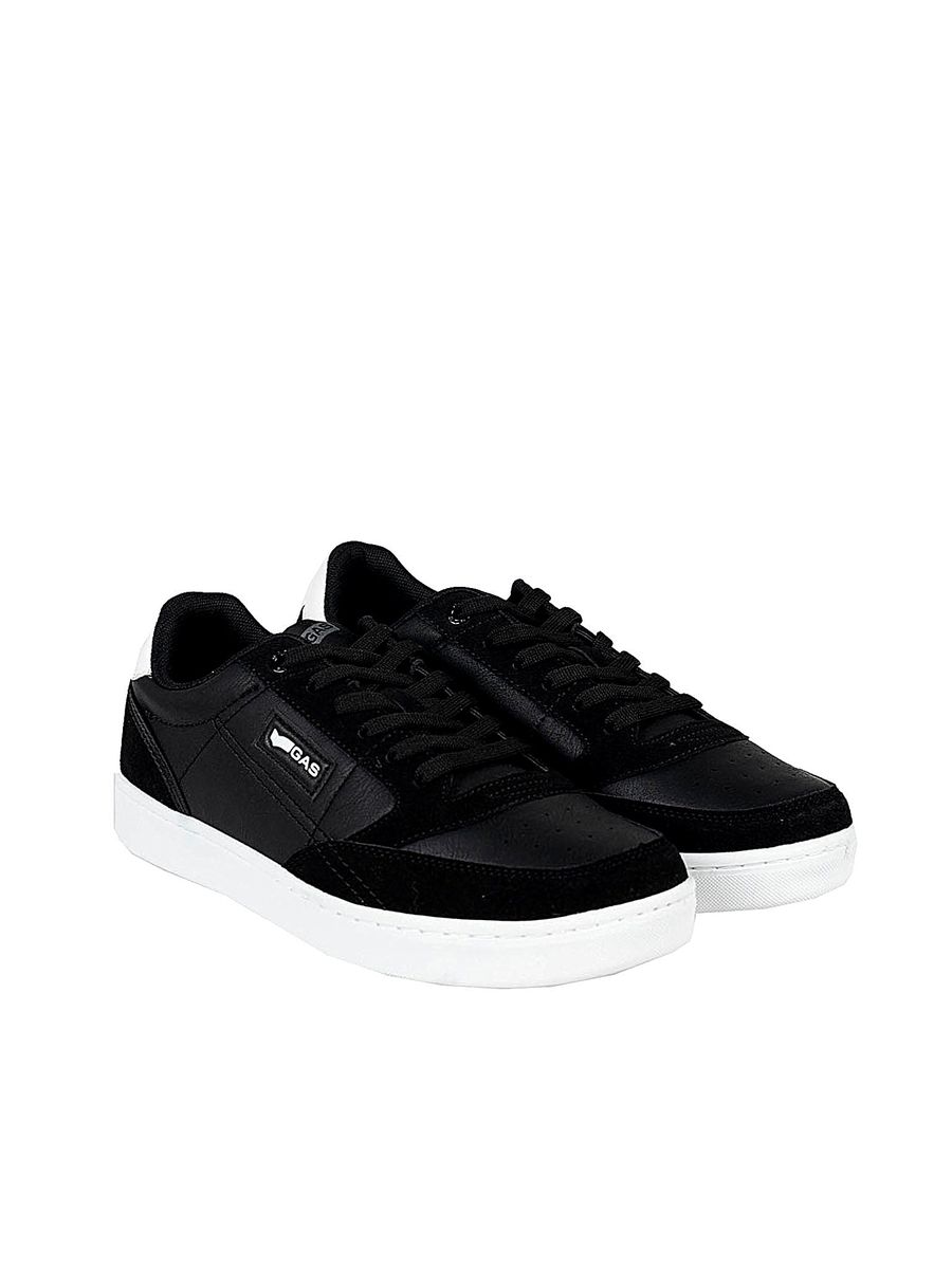 Low-Top Sneaker im Materialmix