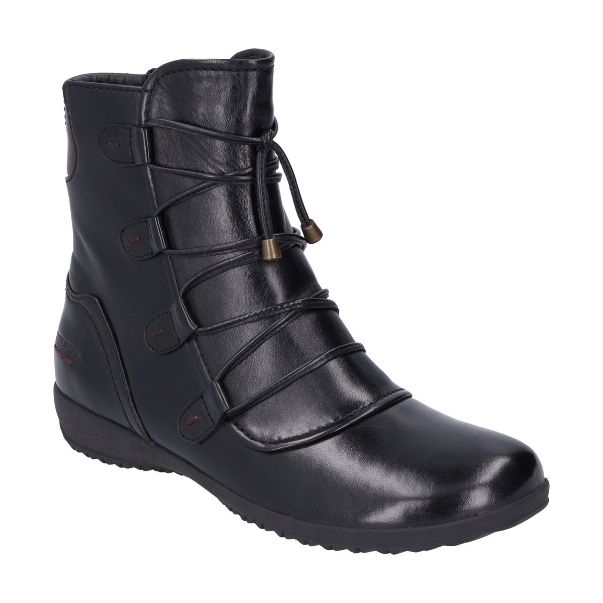 Damen Lederstiefelette mit Schnürung