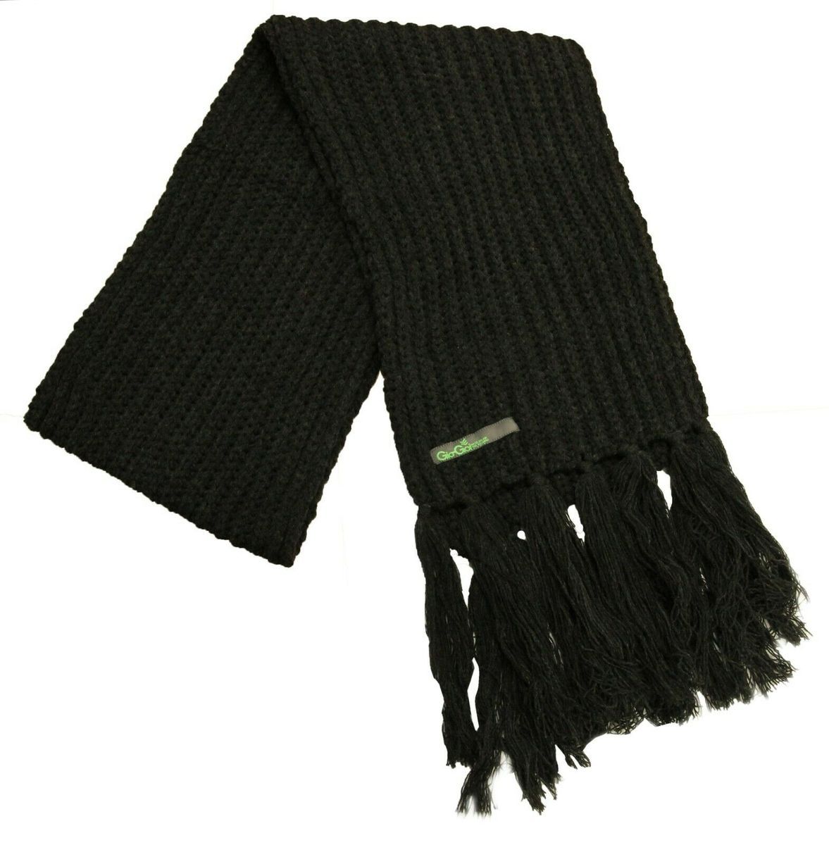 Herren Strickschal mit Quasten