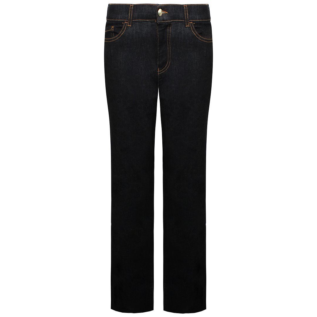 Herren Wide-Leg Jeans mit dunkler Waschung