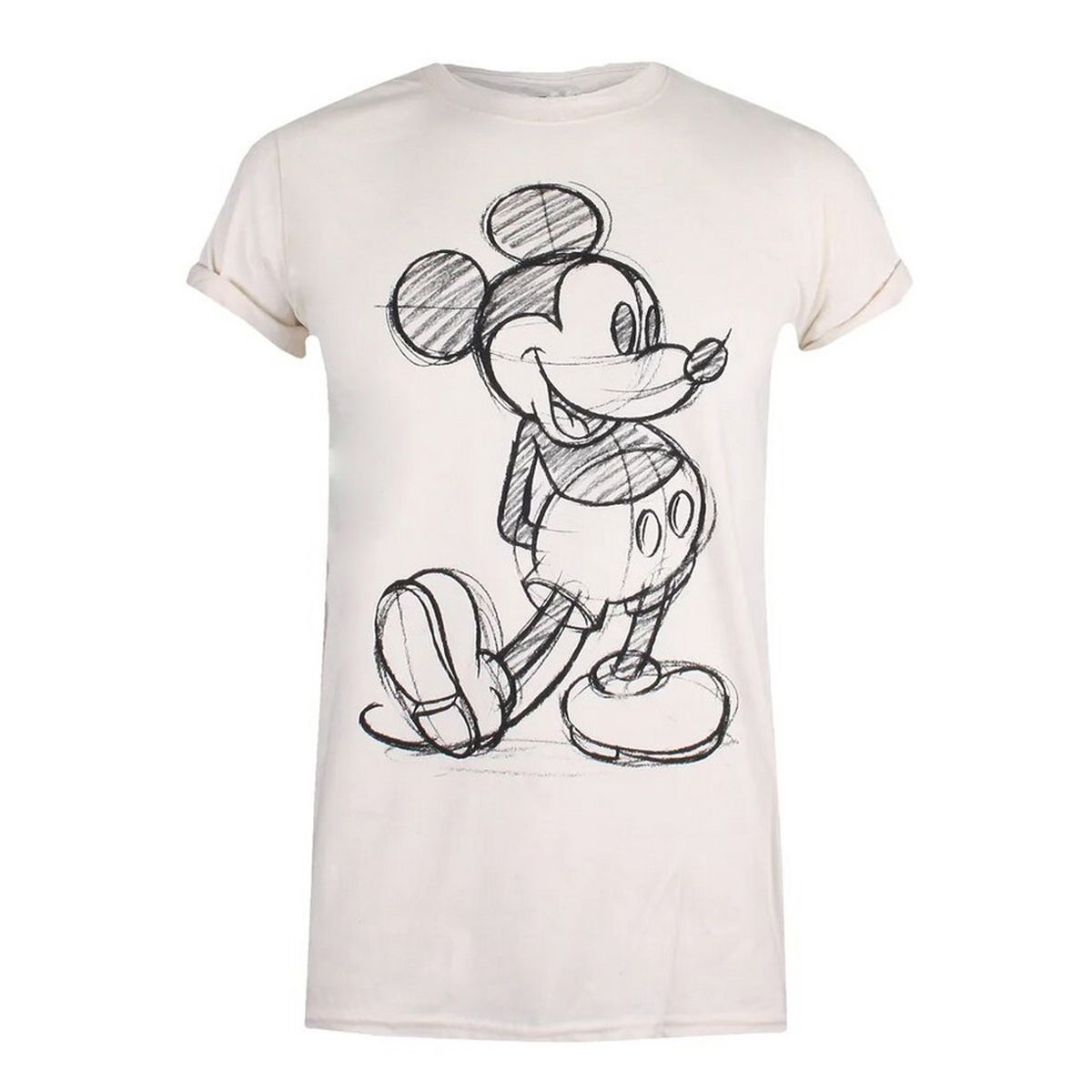 Mickey Mouse T-Shirt mit Skizze