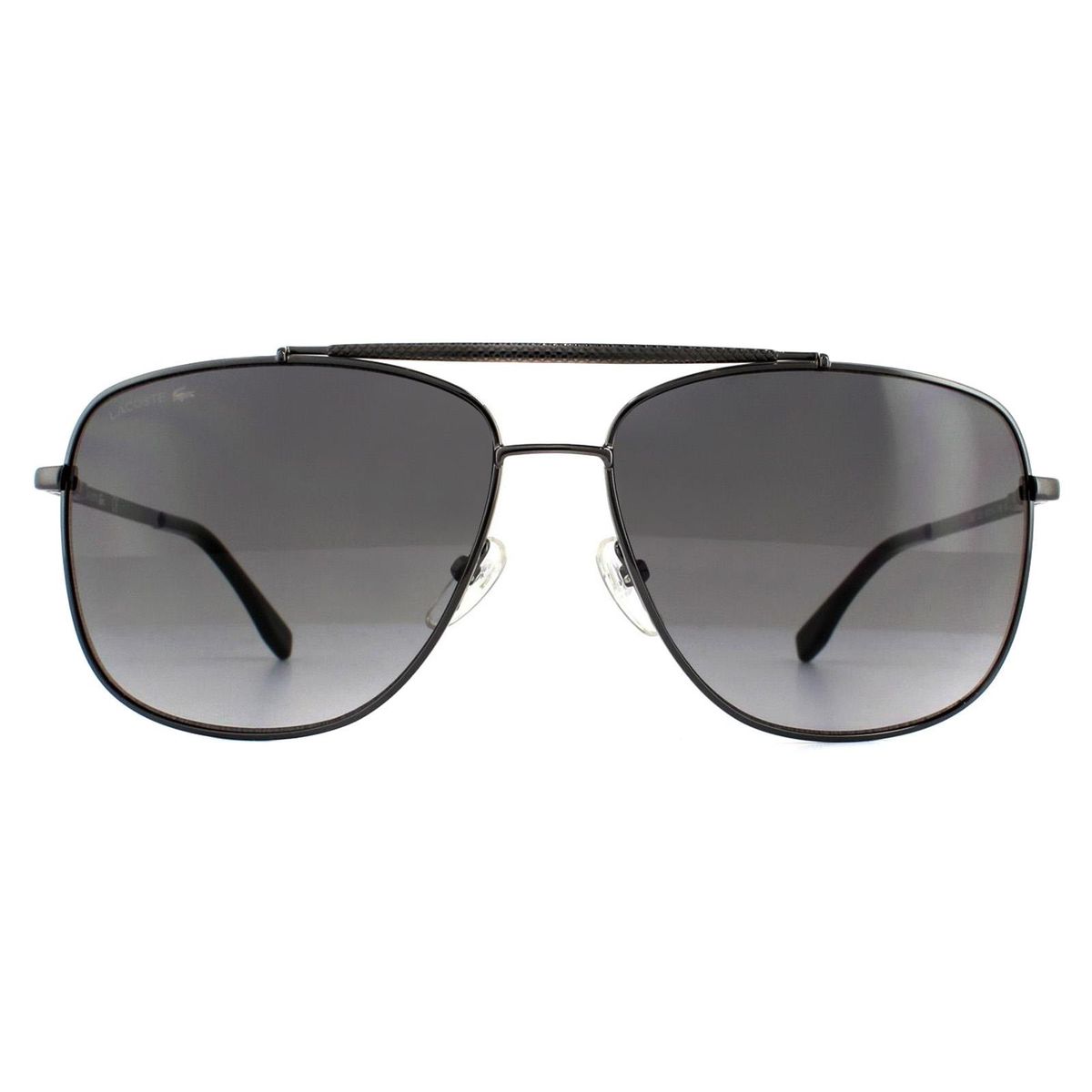 Aviator Sonnenbrille Gunmetal Grau Verlauf