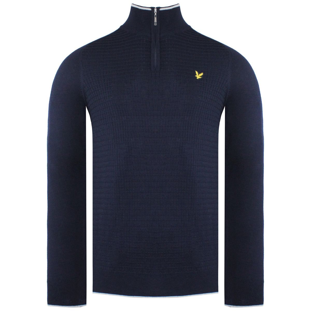 Herren Marine Merino Wollpullover