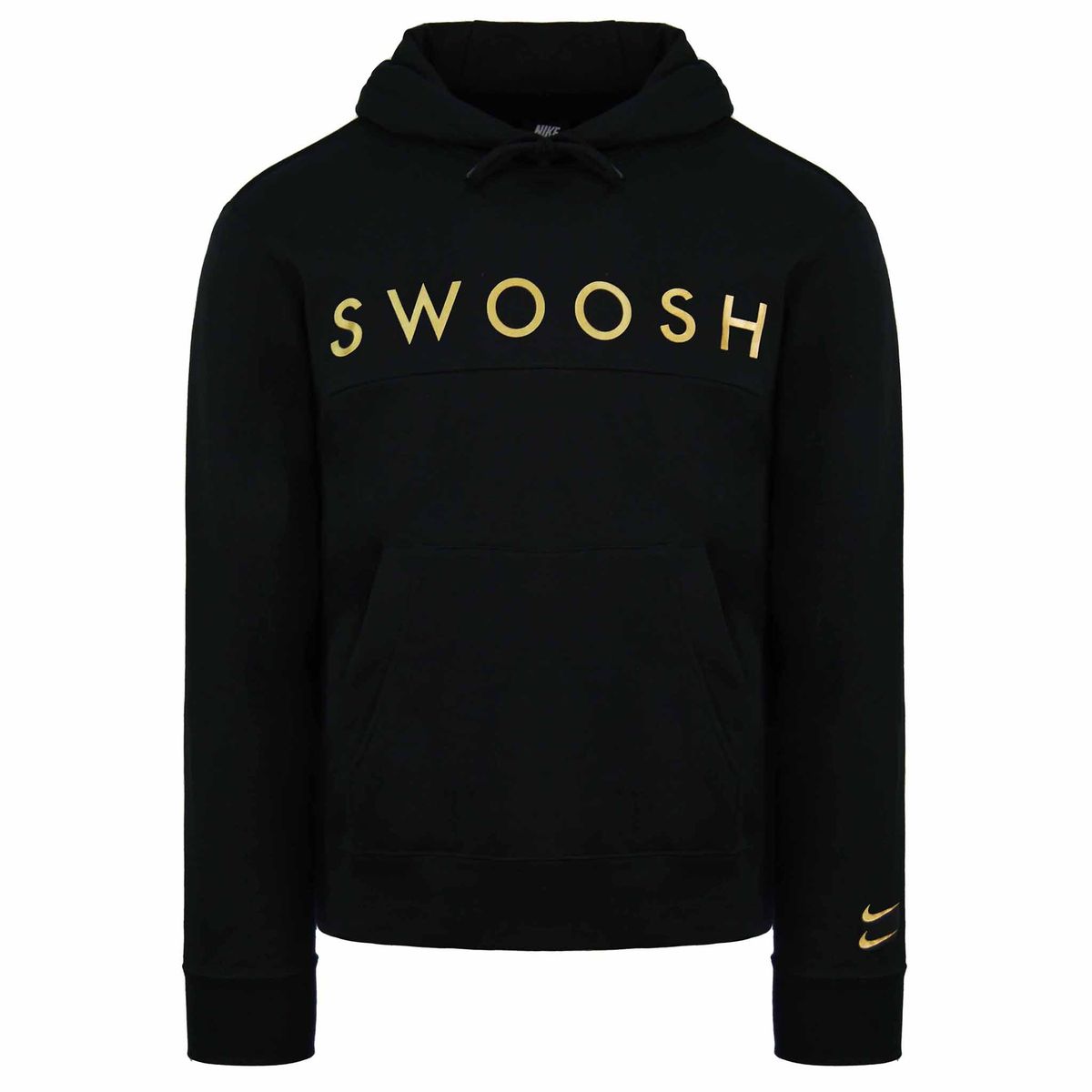 Herren Fleece-Pullover Hoodie Swoosh Logo