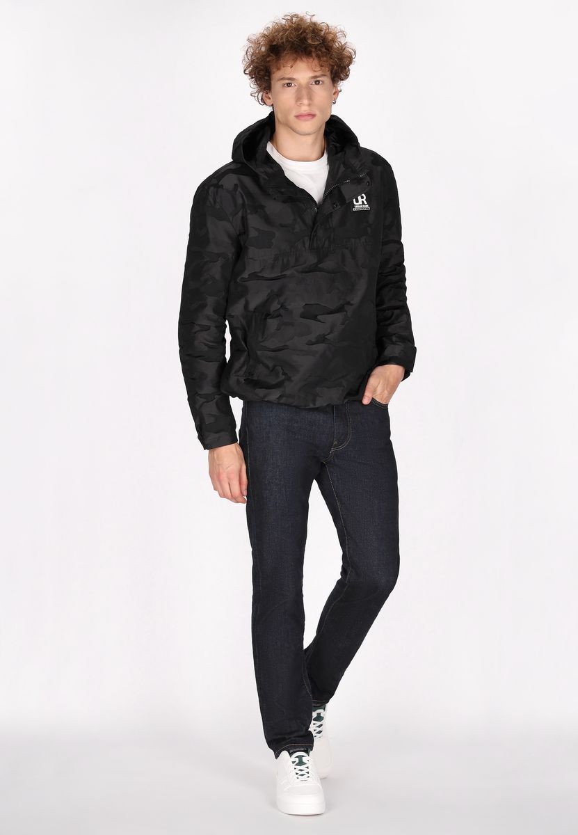 Schlupfjacke mit Camouflage-Muster