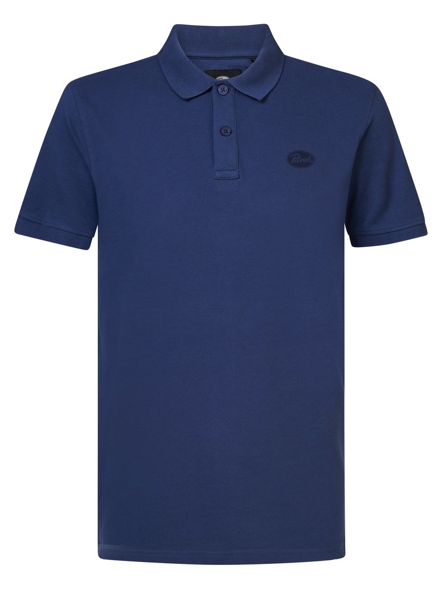 Klassisches einfarbiges Poloshirt
