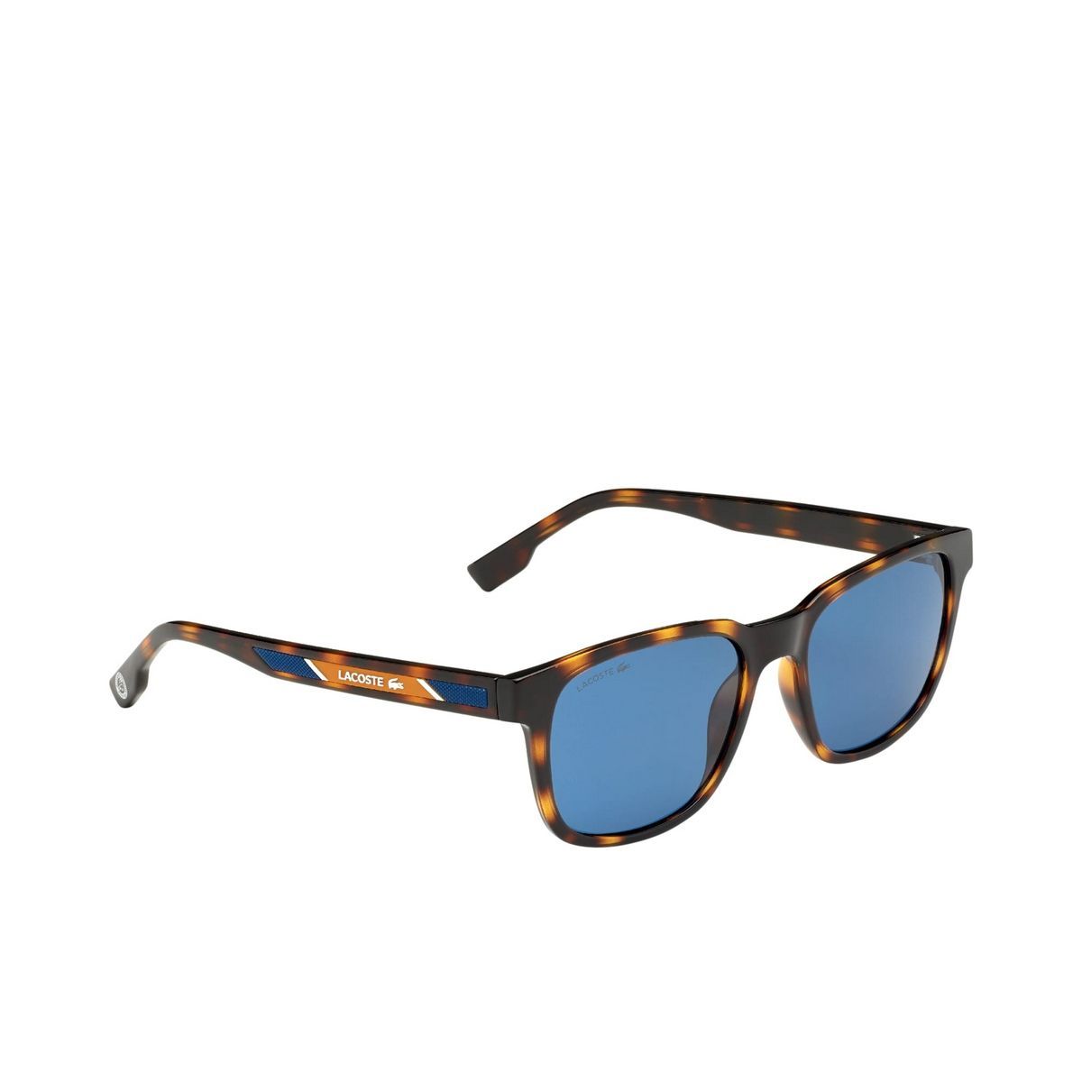 Sonnenbrille mit Schildpatt-Muster und quadratischem Rahmen