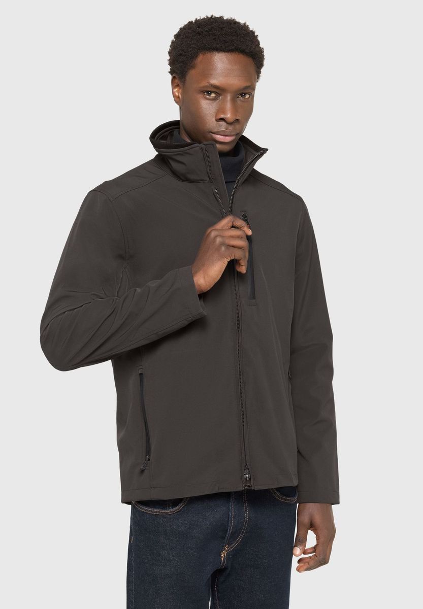 Herren Winddichte Wasserabweisende Softshelljacke