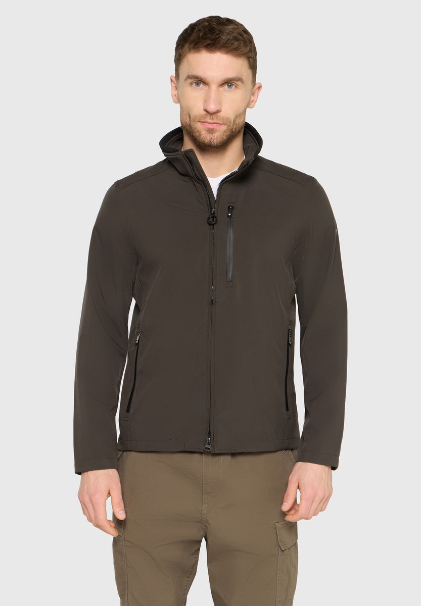 Herren Winddichte Wasserabweisende Softshelljacke