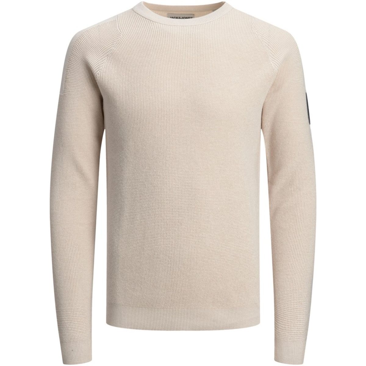 Klassischer Herren Strickpullover mit Rundhalsausschnitt