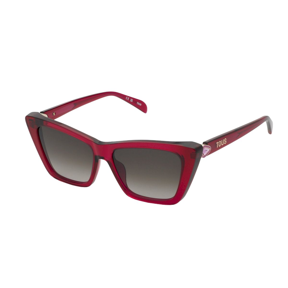 Cat-Eye Sonnenbrille mit Farbverlauf