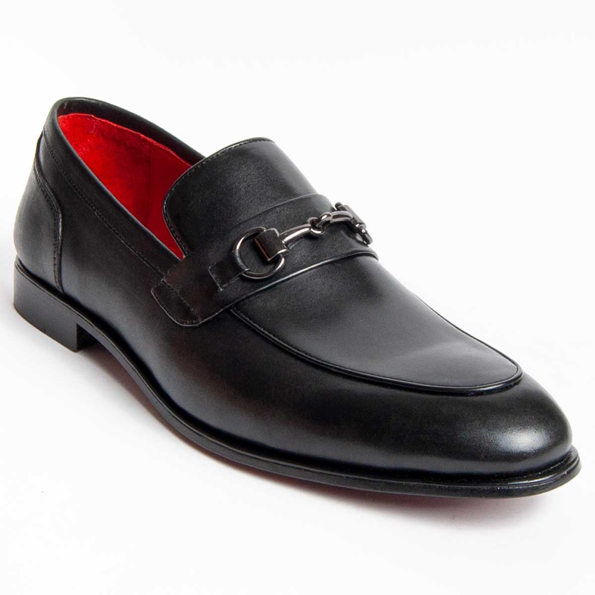 Klassische Leder-Loafer mit Trense