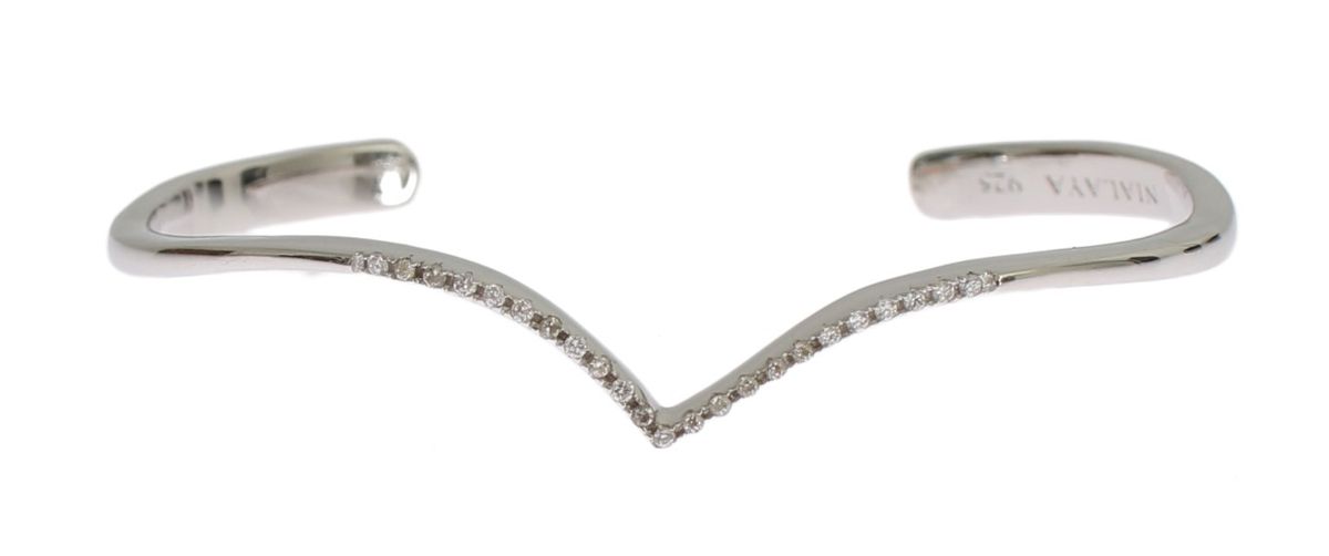 Zartes CZ Skyfall Silber Armband