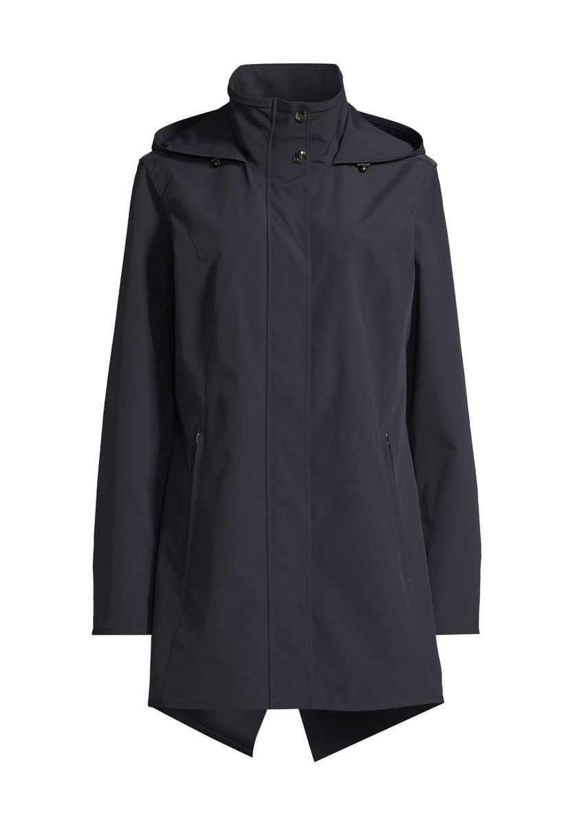 Wasserabweisende Regenjacke mit Kapuze