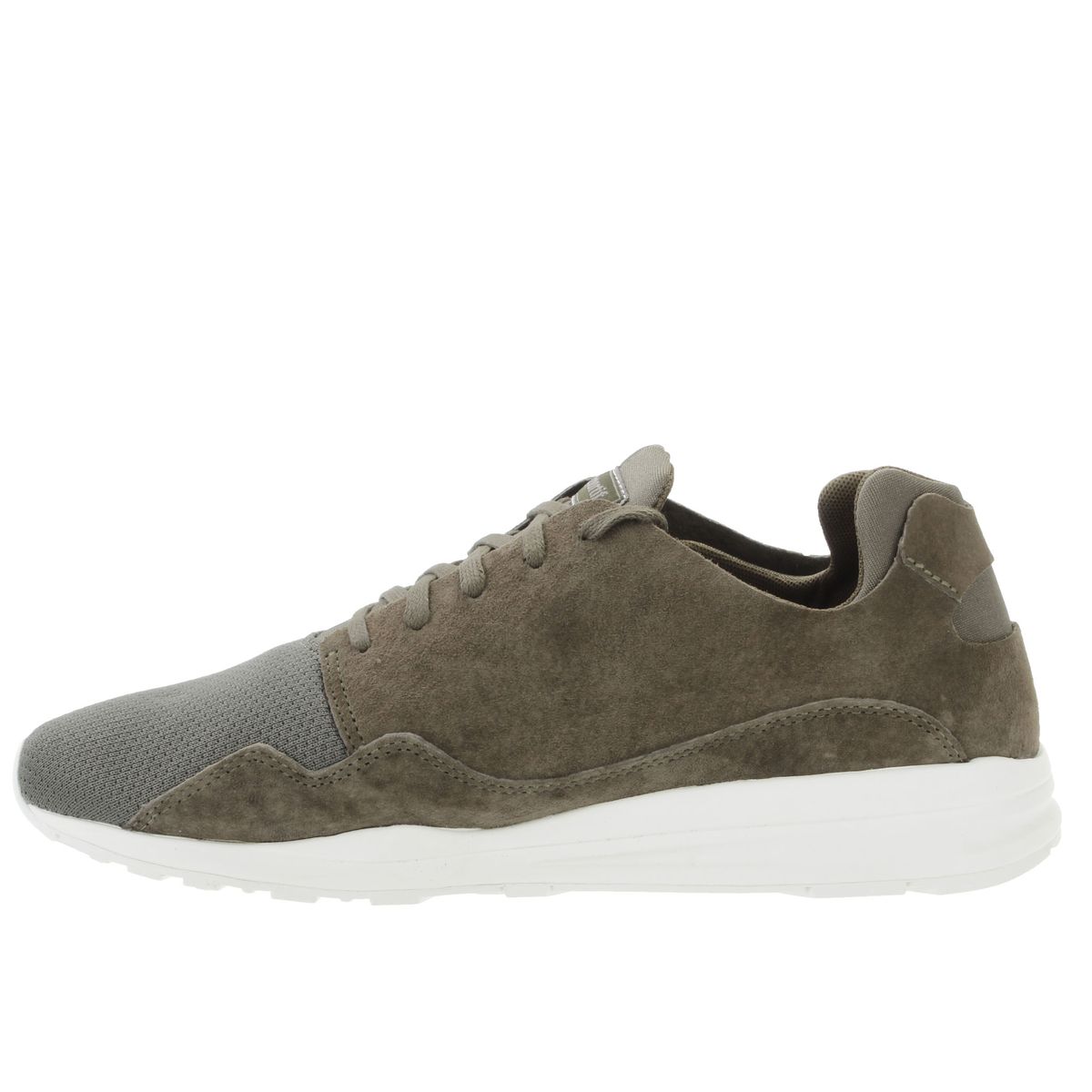 Sneaker aus Wildleder-Mesh-Mix