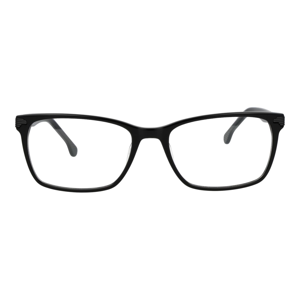 Klassische rechteckige Vollrandbrille
