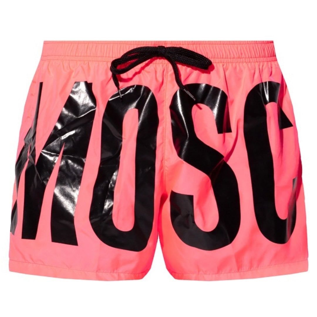 Badeshorts mit Logo-Print