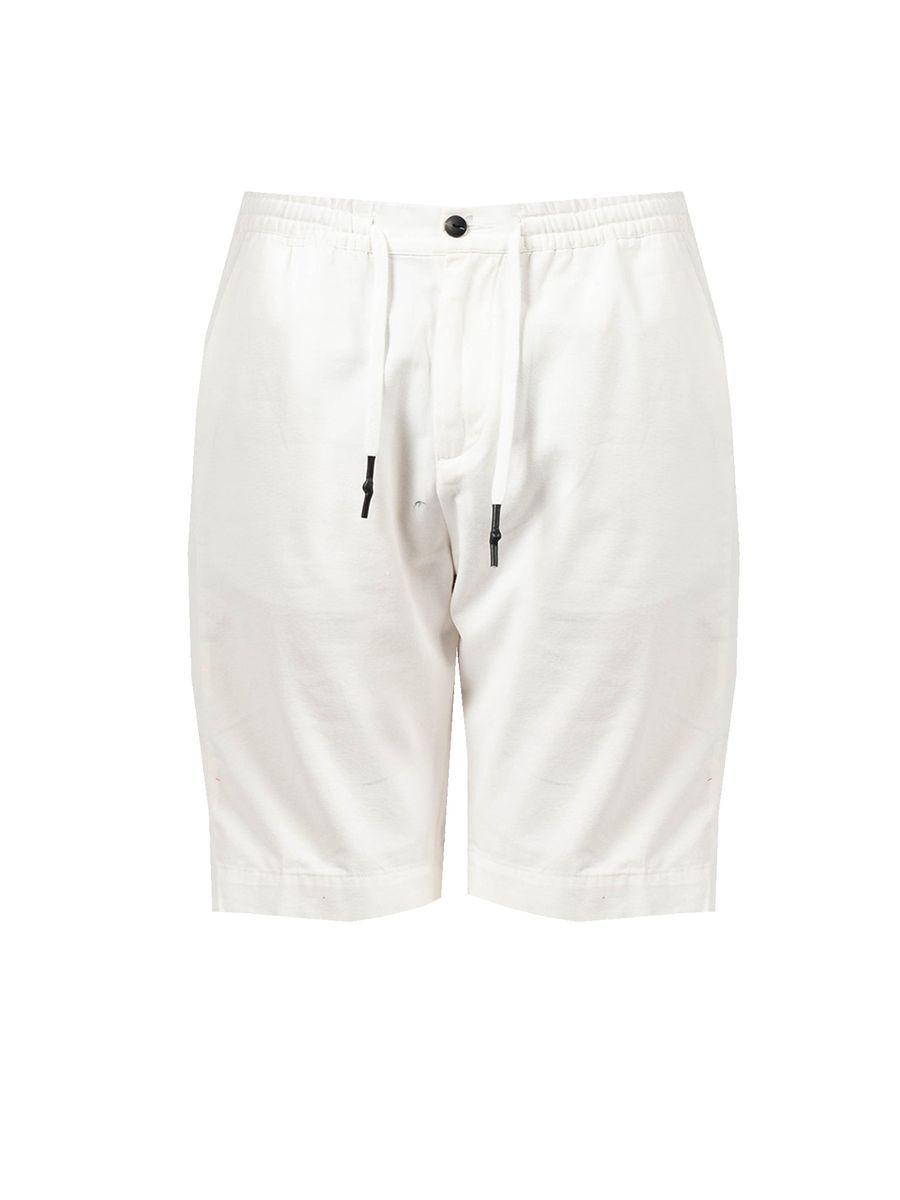 Herren Shorts mit Kordelzug in Weiß