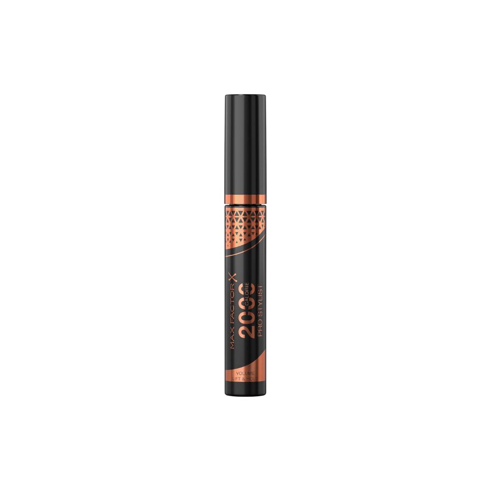 Volumenverleihende schwarze Mascara