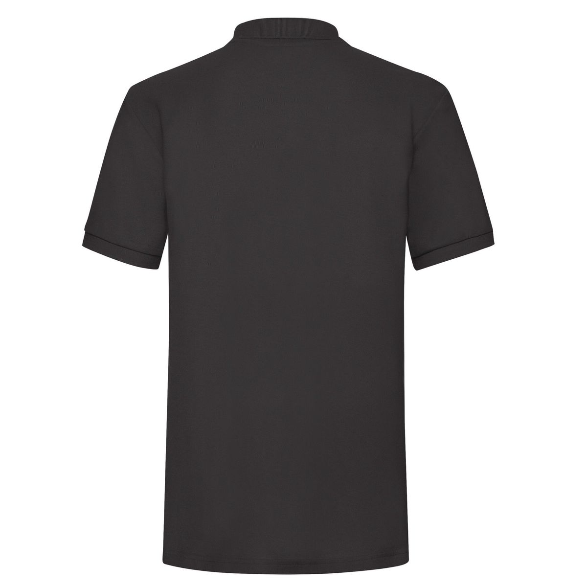 Schweres Poloshirt mit Dreiknopfleiste