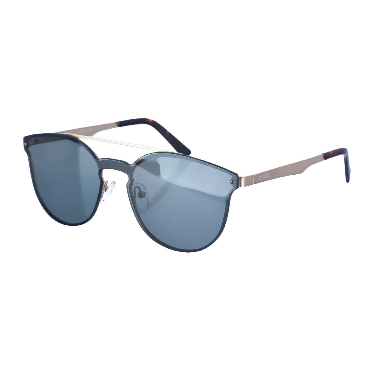 Runde Sonnenbrille mit Metallrahmen