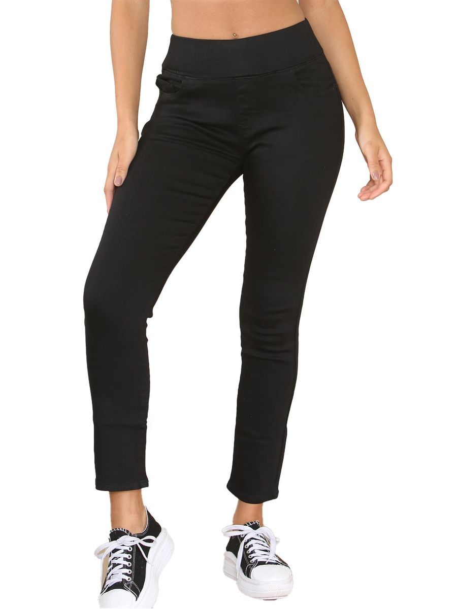 Damen Slim Fit Schlupfjeans
