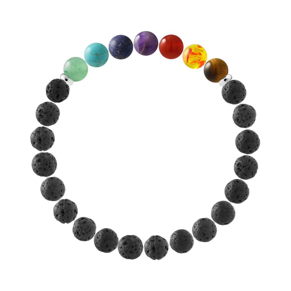 Chakra Lavastein Armband