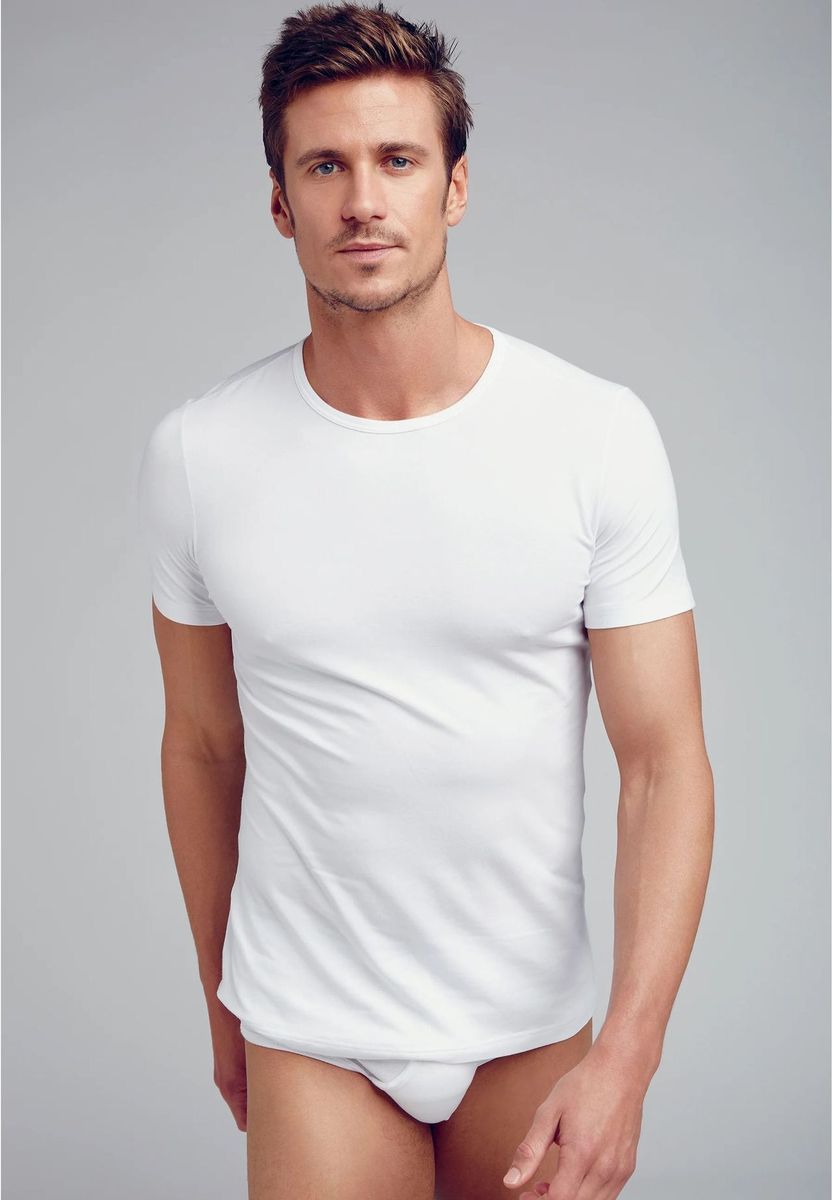 Klassische Feinripp-Unterhemden für Herren