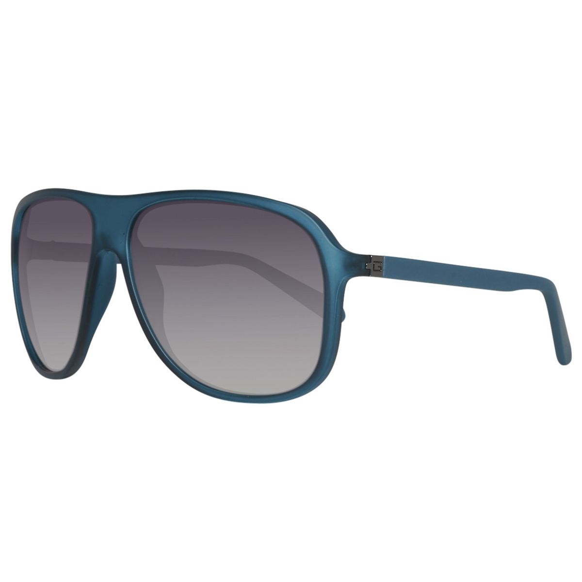 Klassische Pilotenbrille blauer Rahmen