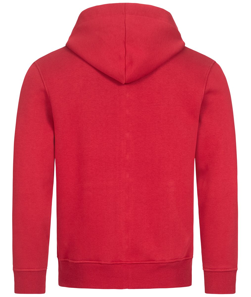 Klassischer Fleece-Hoodie mit Reißverschluss