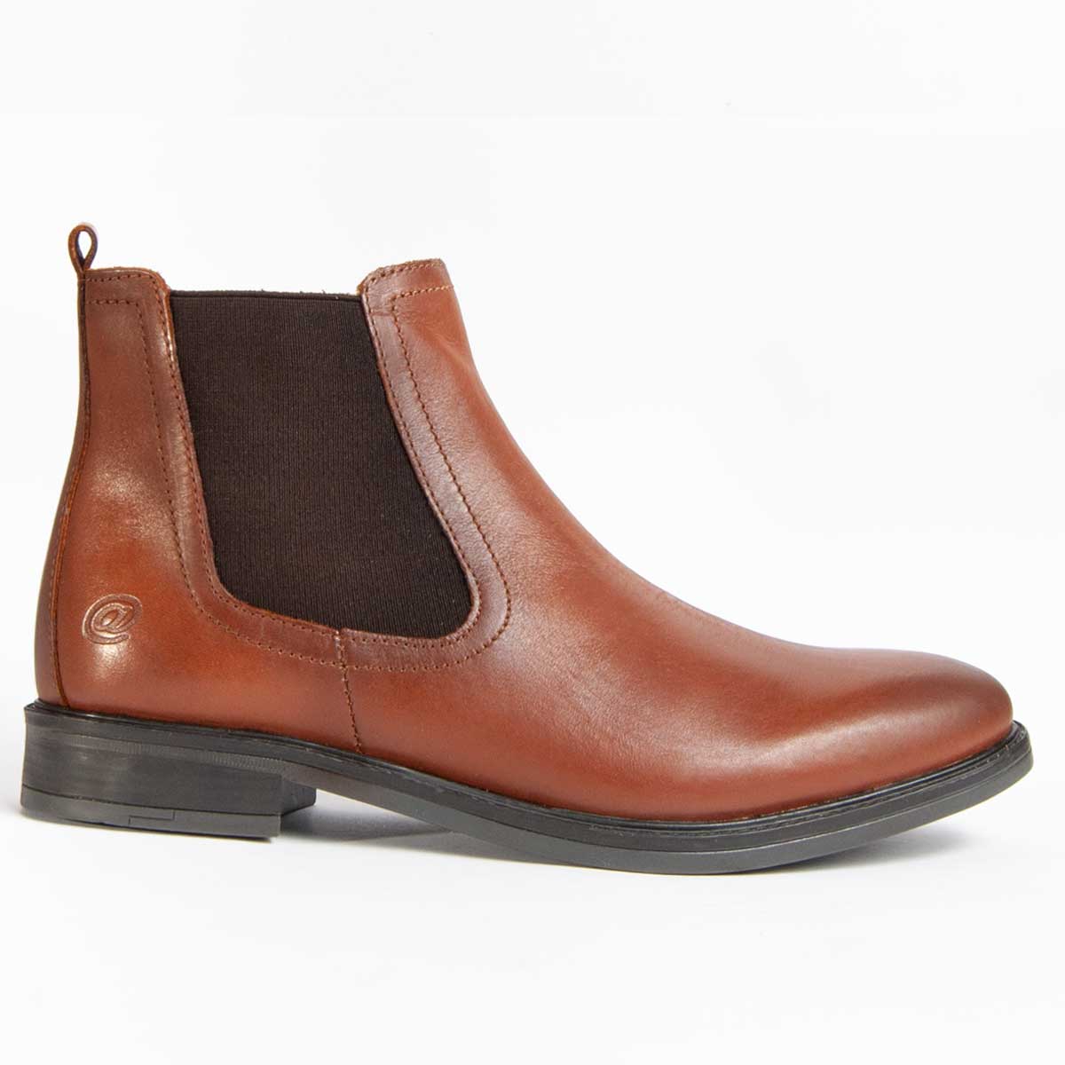 Herren Chelsea Lederstiefelette