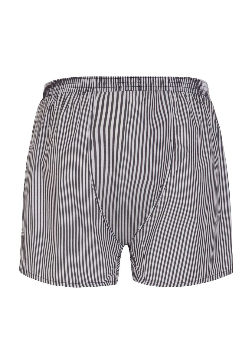 Gestreifte gewebte Baumwoll-Boxershorts