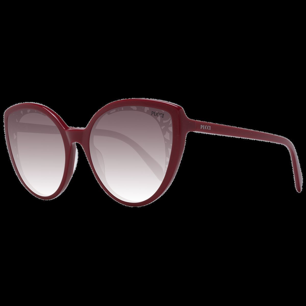Sonnenbrille mit Gradientengläsern im Butterfly-Stil