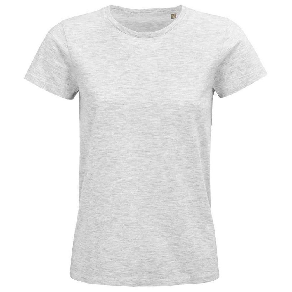 SOLS - "Pioneer" T-Shirt Baumwolle aus biologischem Anbau für Damen (Asche)