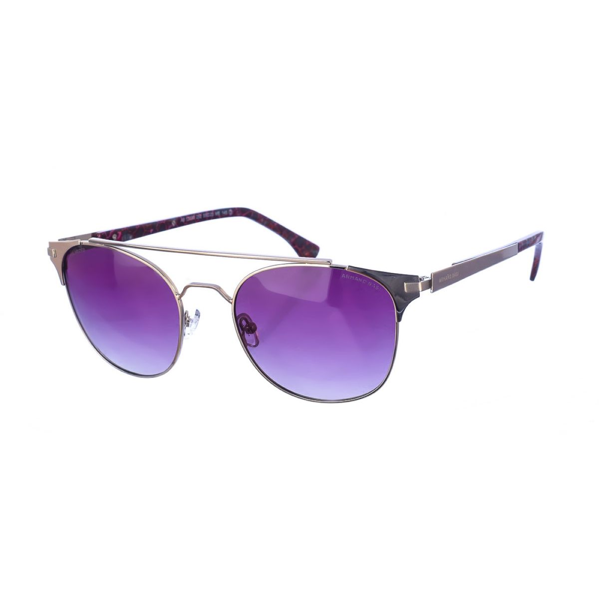 Sonnenbrille ovale Form mit Metallrahmen