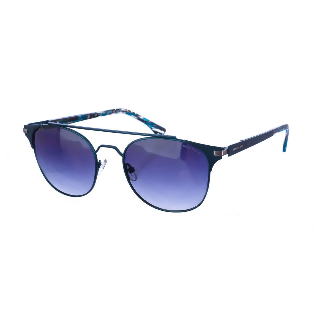 Sonnenbrille ovale Form mit Metallrahmen