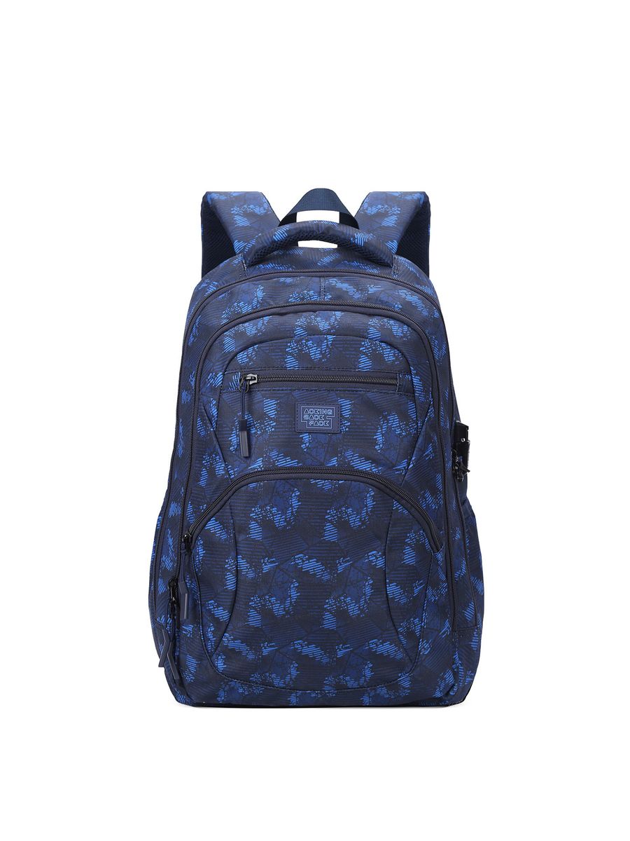 Lässiger Unisex-Rucksack mit Taschen