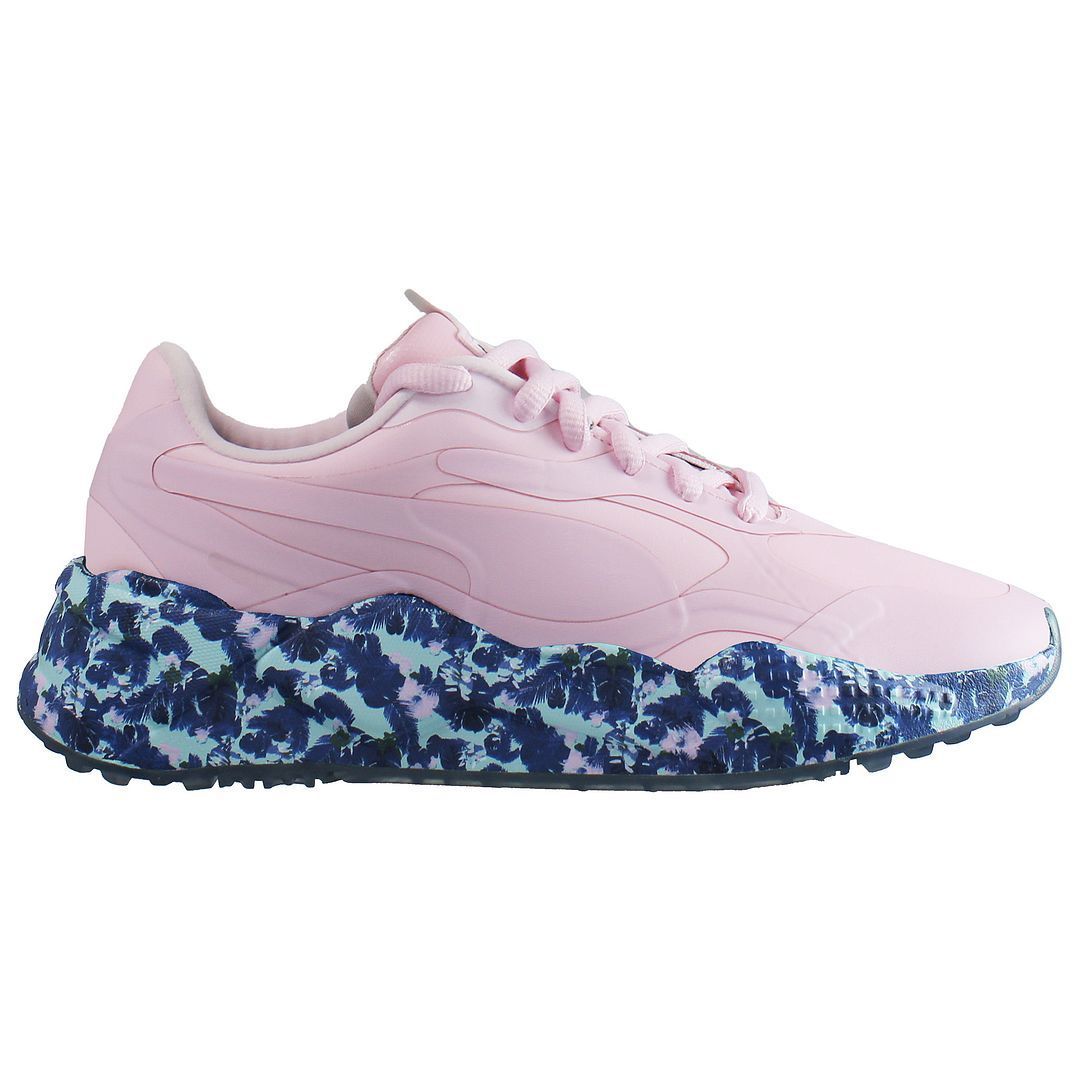 Florale Plateau Sneaker im sportlichen Stil