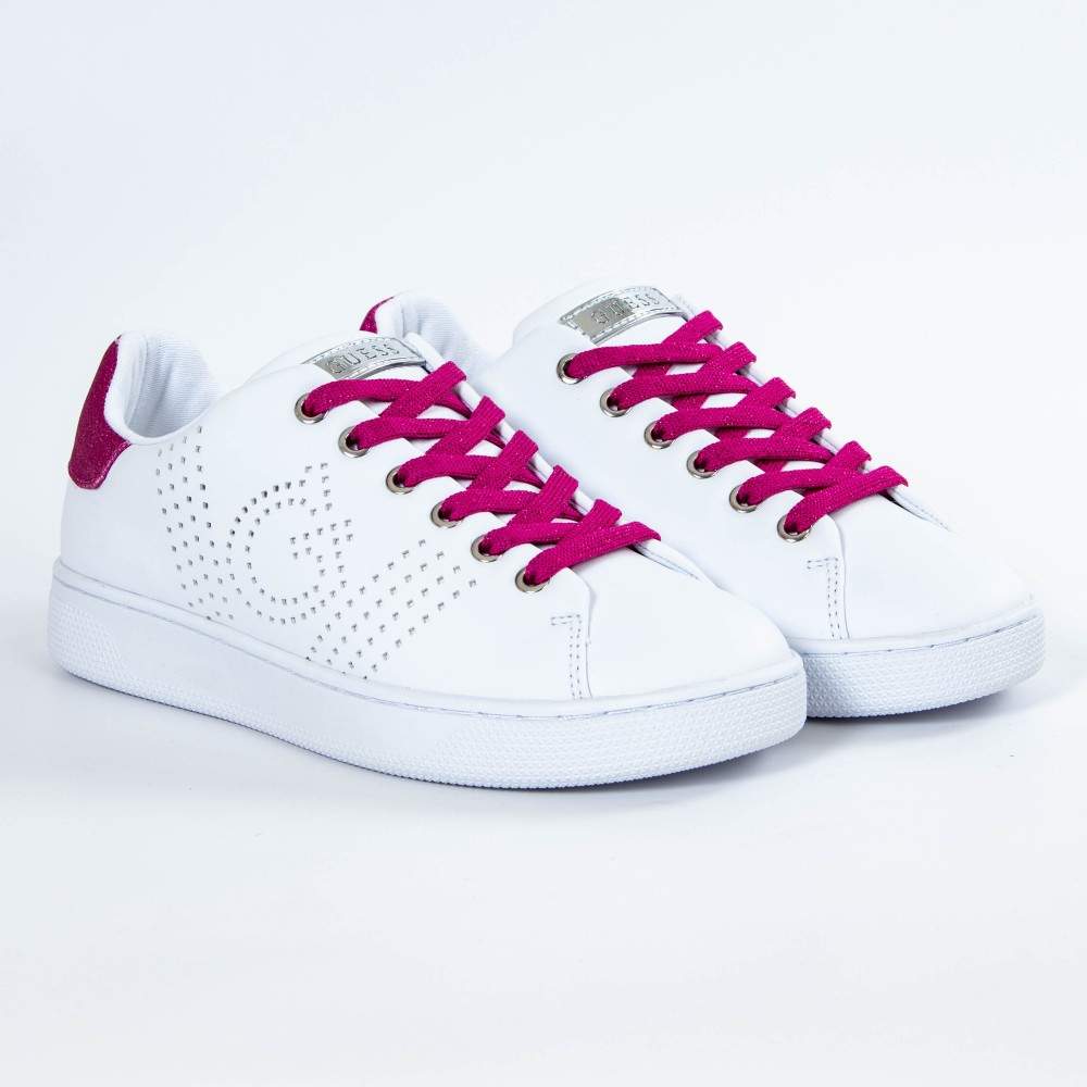 Weiße Damenmode-Sneakers