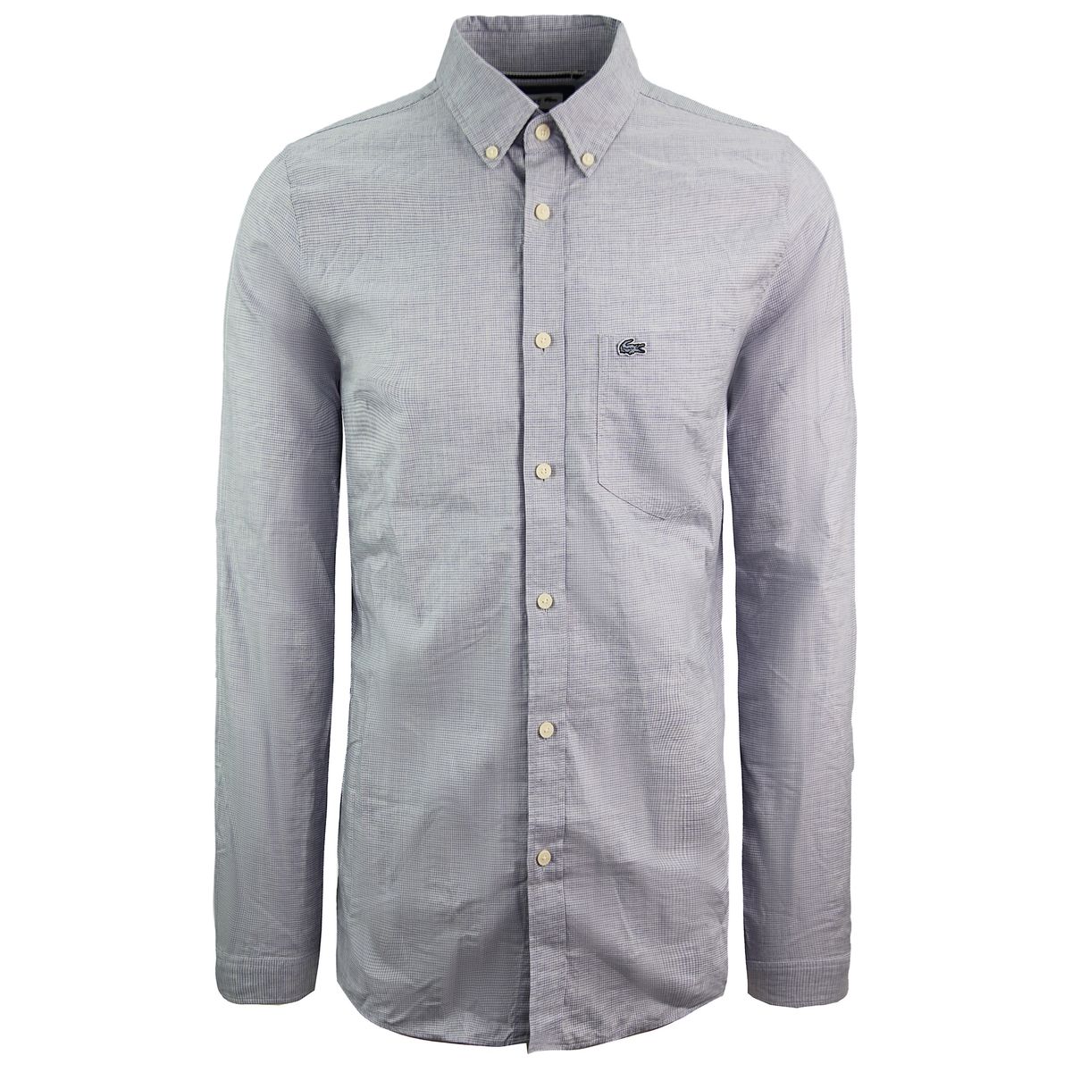 Gewebtes Slim Fit Langarmhemd