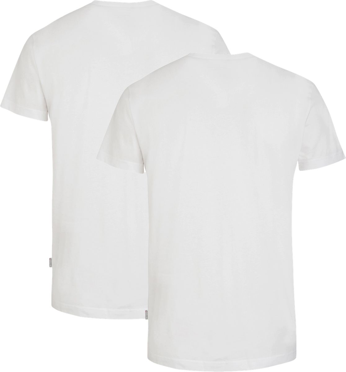 Klassische Baumwoll-T-Shirts mit Rundhalsausschnitt