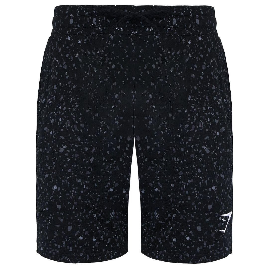 Herren Micro Print Trainingsshorts