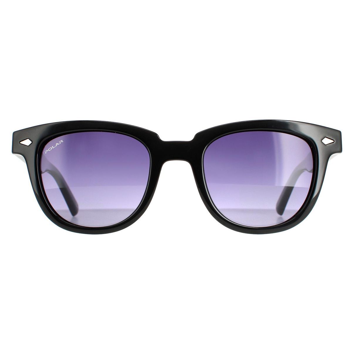 Ovale Sonnenbrille mit Farbverlauf