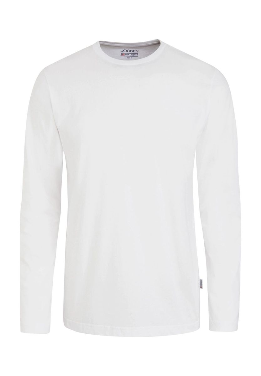 Klassisches Baumwoll-Langarm-Unterhemd