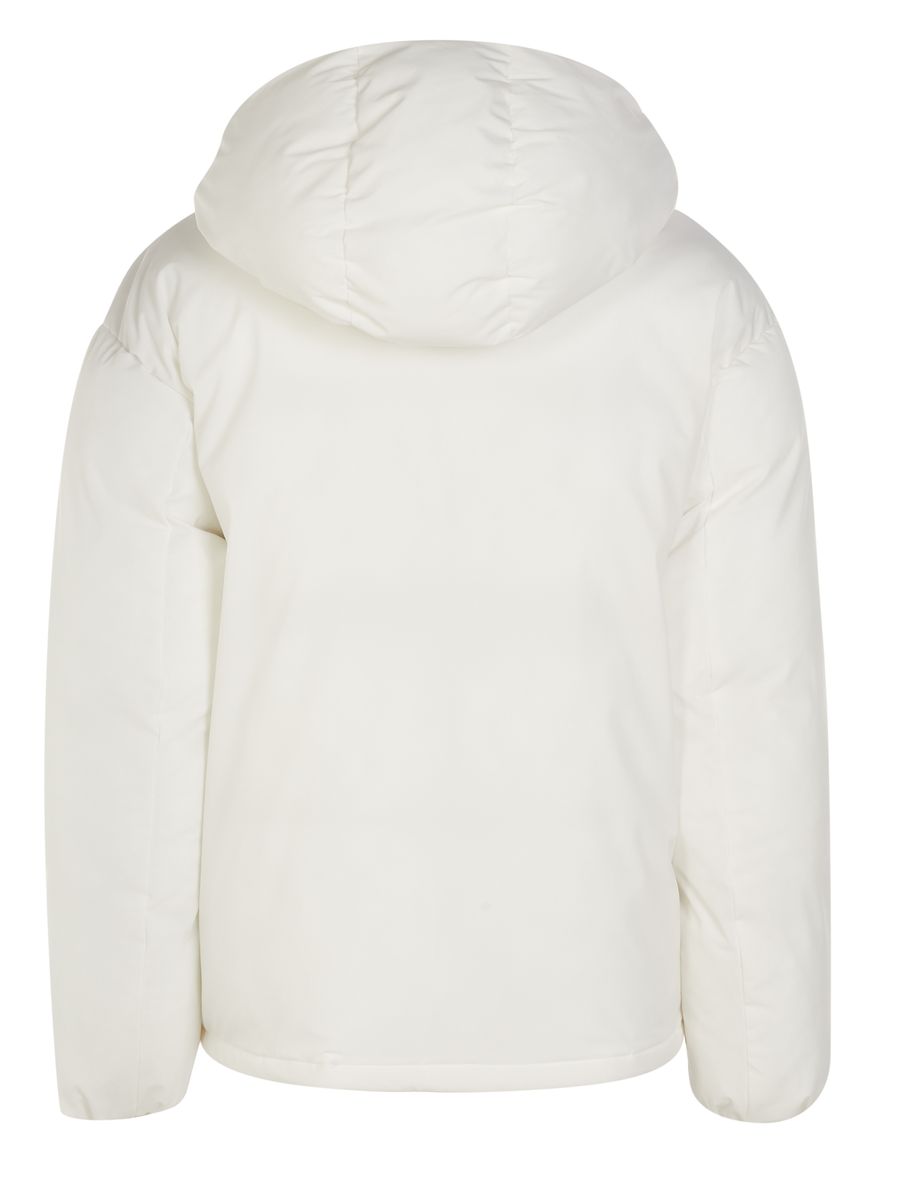 Gesteppte Pufferjacke mit Kapuze