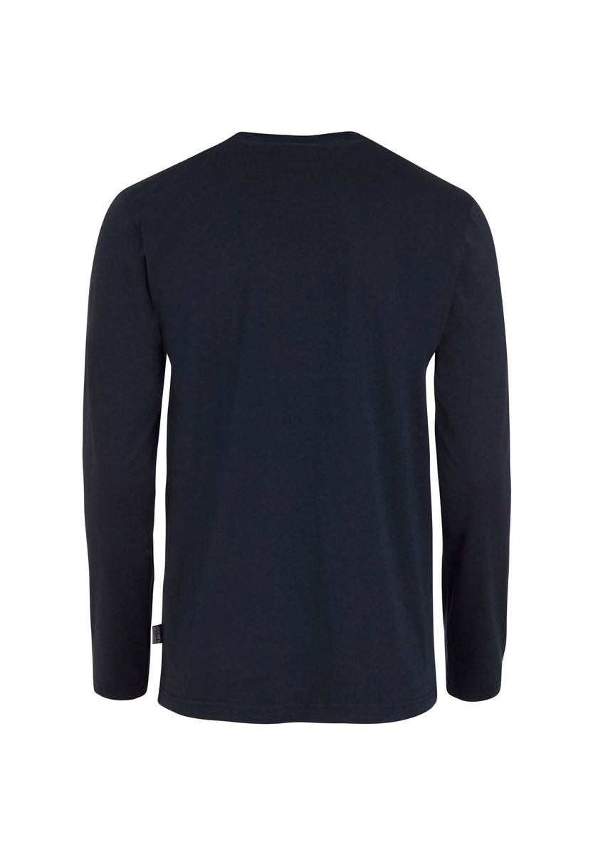 Klassisches Langarm Baumwoll-Unterhemd