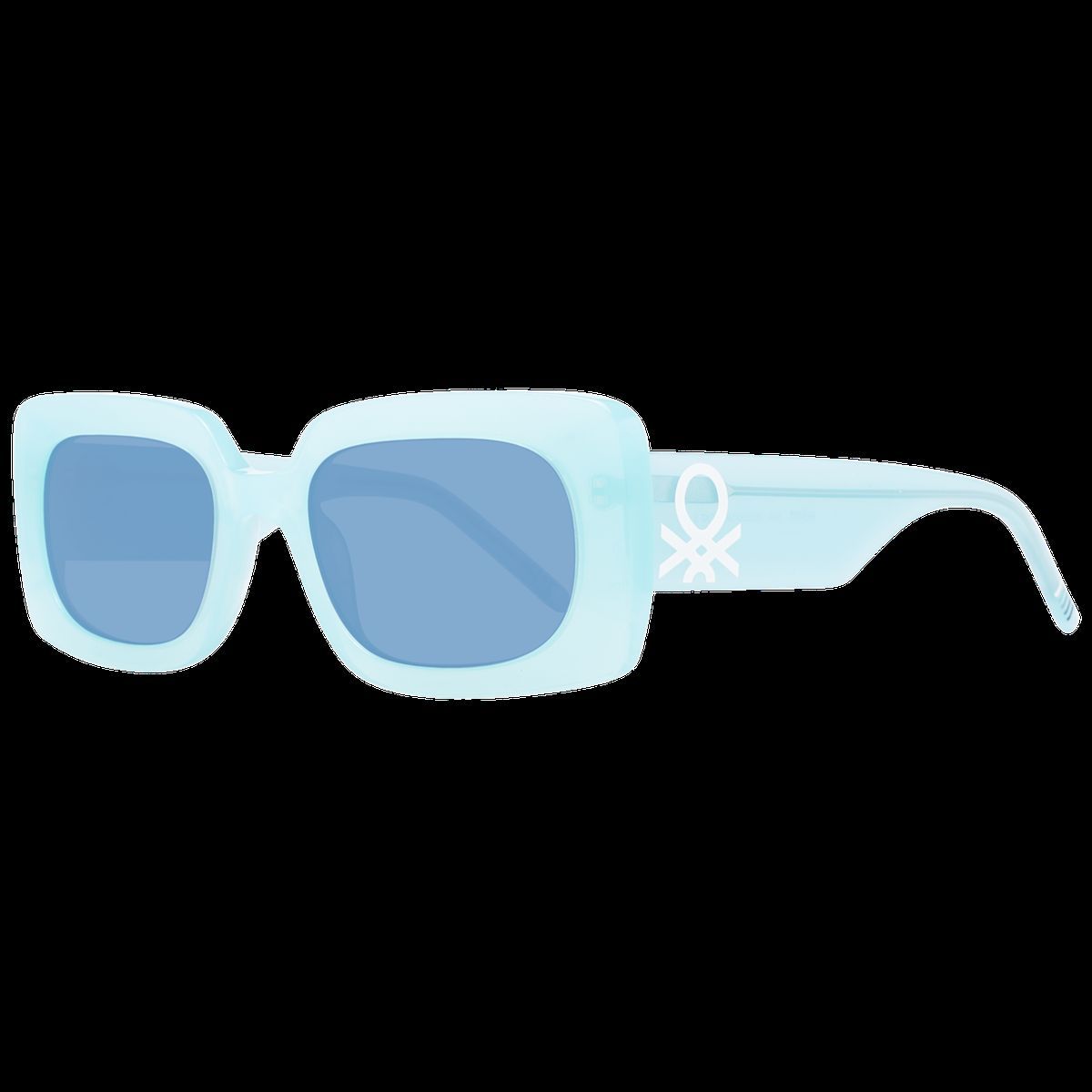 Rechteckige Sonnenbrille mit Rahmen