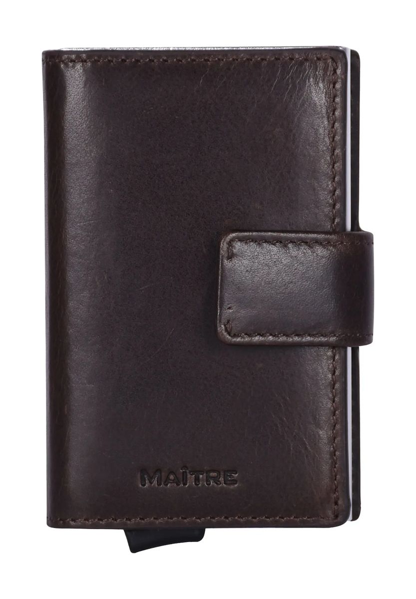 Maître Kartenhalter, RFID-Schutz, Leder, braun
