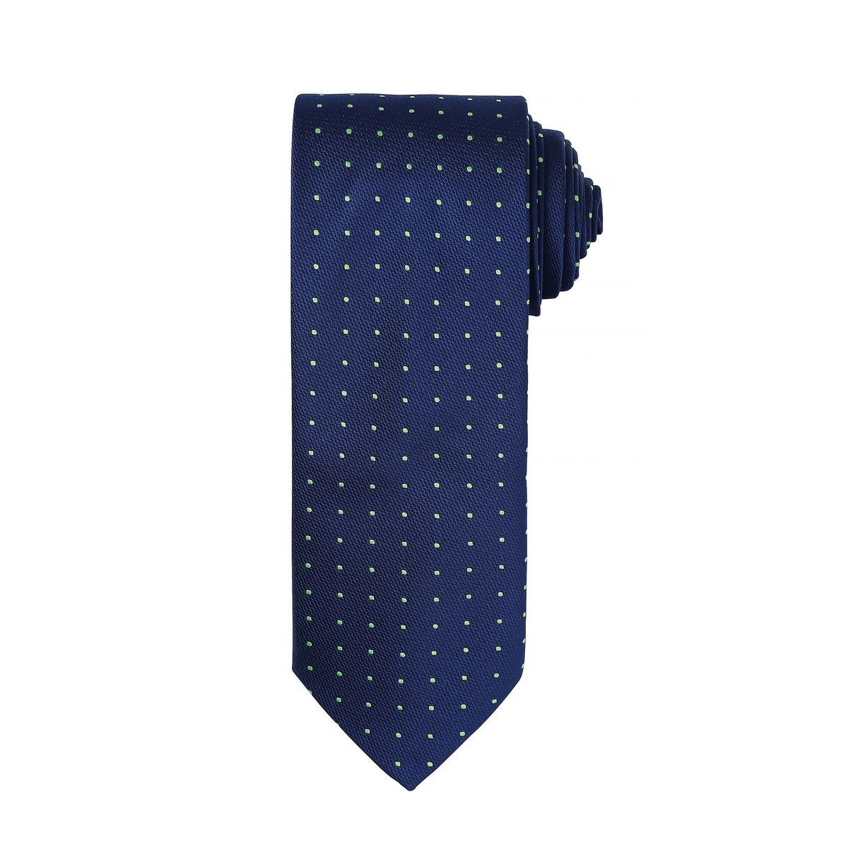 Herren Marineblau Punktmuster Krawatte